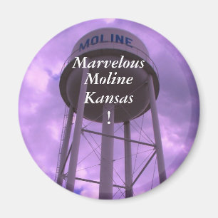 Aimant :  Merveilleux, Moline, le Kansas !
