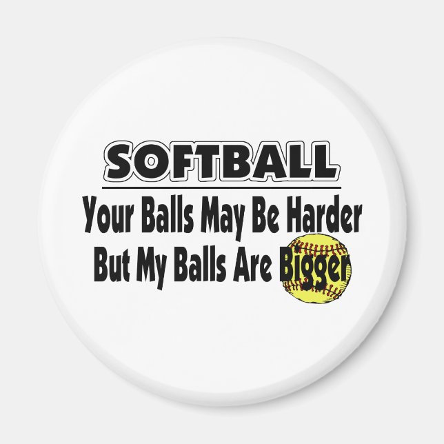 Aimant Mes Boules Sont Plus Grosses (Devant)