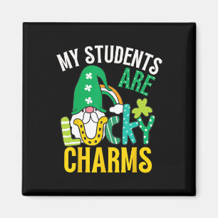 Aimant Mes élèves sont mes charmes porte-bonheur Professe