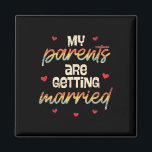 Aimant Mes parents se marient Fiançailles Mariage<br><div class="desc">Mes Parents Se Marient Mariage Fiançailles Engagé</div>