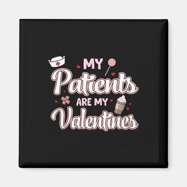 Aimant Mes patients sont mon infirmière de la Saint-Valen (Devant)
