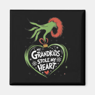 Aimant Mes petits-enfants m'ont volé le coeur Famille de