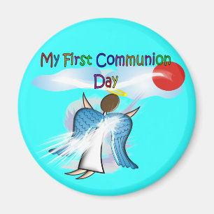 Aimant Mes premiers cadeaux de jour de communion