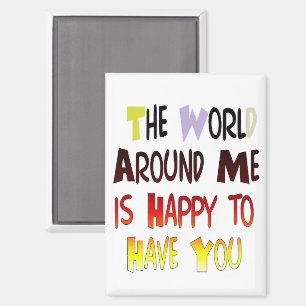 Aimant Message d'accueil puissant : un devis motivant