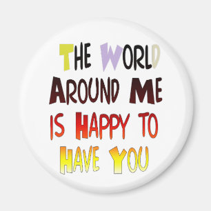 Aimant Message d'accueil puissant : un devis motivant