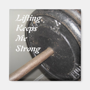 Aimant Message de motivation pour la musculation