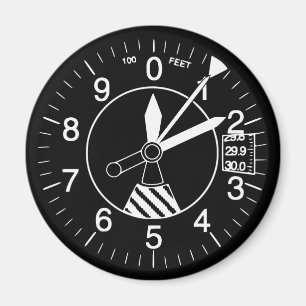 Aimant Mesure d'altimètre d'avions