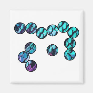 Aimant Mesure l'aimant de microbe