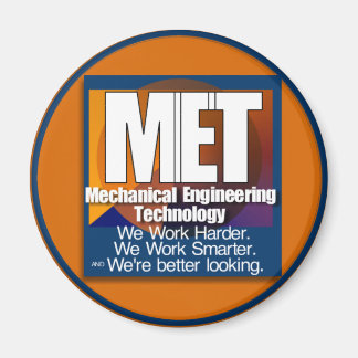 AIMANT MET SLOGAN SMARTER MIEUX REGARDER LE TRAVAIL PLUS 