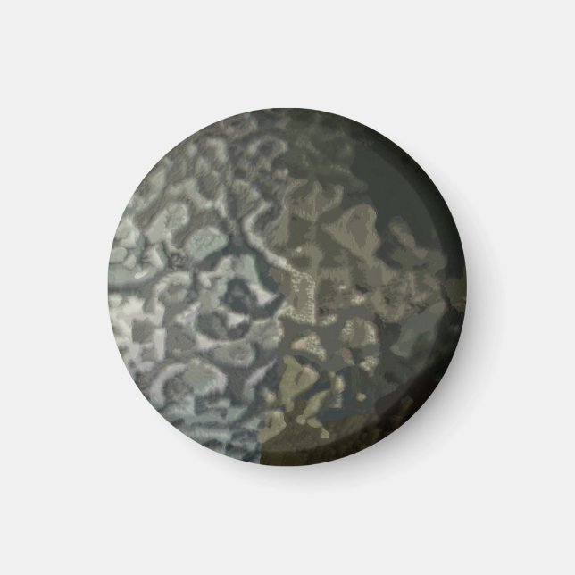 Aimant métallique brossé (Devant)