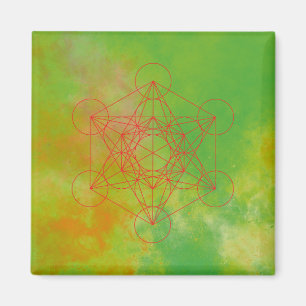 Aimant Métatron, chakra, zen, géométrie sacrée, angel