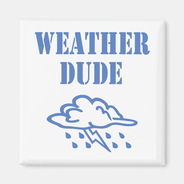Aimant Météo Dude l'aimant (Devant)