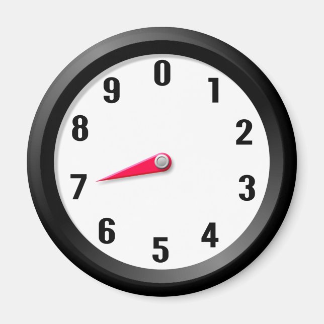 Aimant Mètre 7 (Devant)