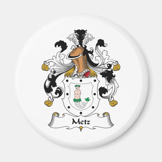 Aimant Metz Family Crest (Devant)