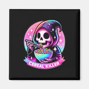 Aimant Meurtre Halloween Skeleton La Faucheuse Grim E