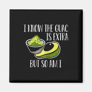 Aimant Mexican Guacamole Avocado Cinco De Mayo