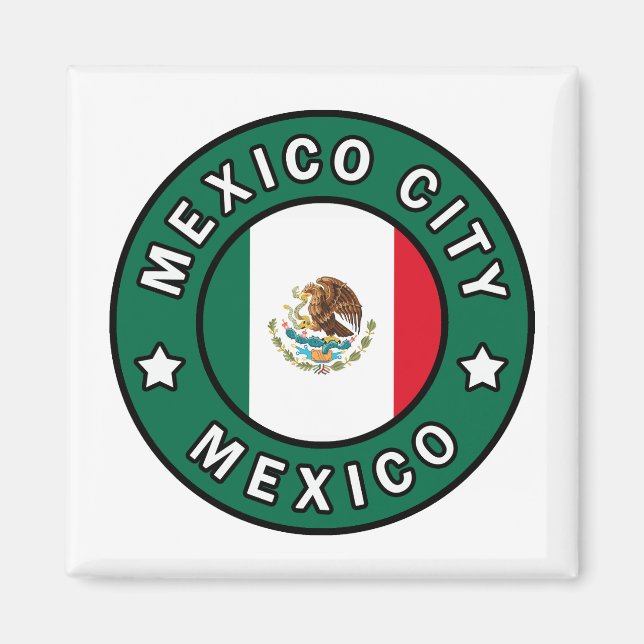 Aimant Mexico City Mexico (Devant)
