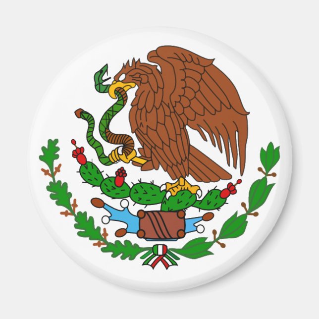 Aimant Mexico Coat arms (Devant)