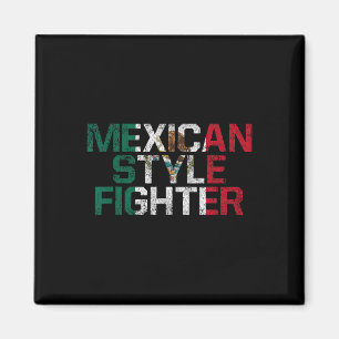 Aimant Mexique Boxe style mexicain Combattez drôle