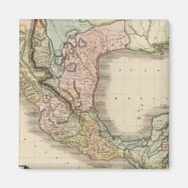 Aimant Mexique, Guatemala (Devant)