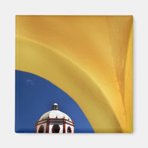 Aimant Mexique, San Miguel de Allende. Église encadrée