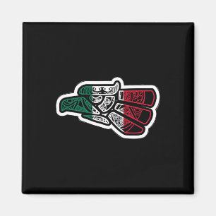 Aimant Mexique Vintage Mexicaine Flag Pride Hecho En Mexi