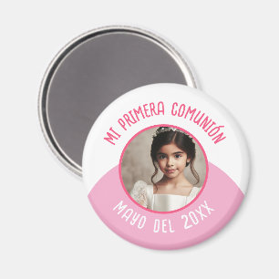 Aimant Mi primera comunión con foto recuerdo