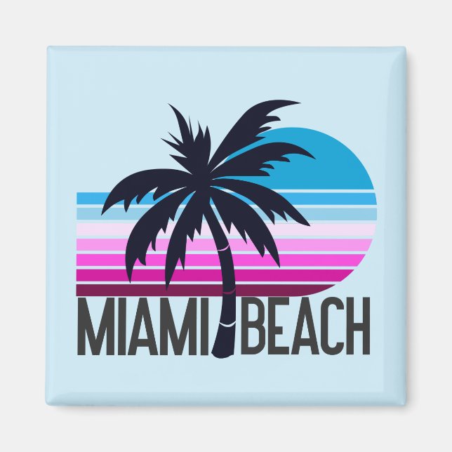 Aimant Miami Beach (Devant)