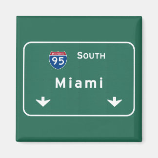 Aimant Miami Florida fl Interstate Highway Freeway :