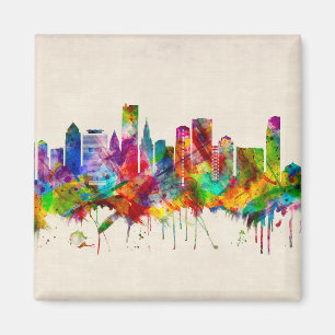 Aimant Miami Florida Skyline