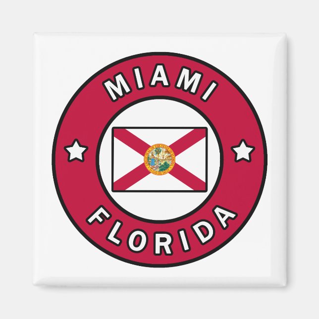 Aimant Miami Floride (Devant)