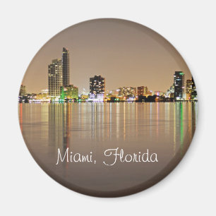 Aimant Miami, Floride, la Magic City de nuit