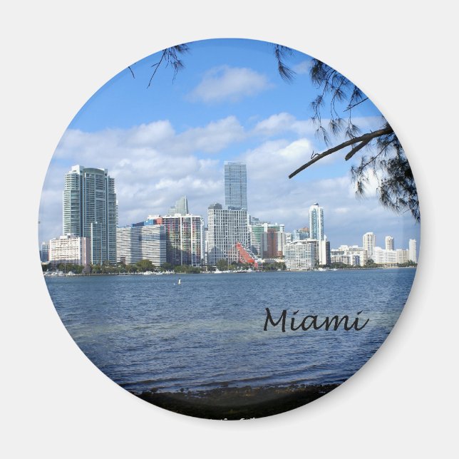 Aimant Miami Skyline (Devant)