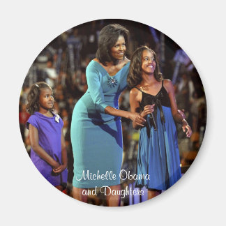 Aimant Michelle Obama et les filles