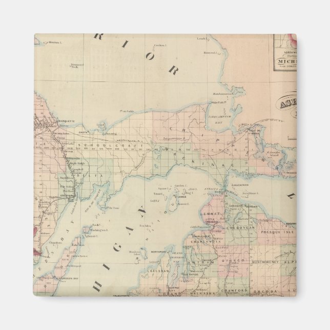 Aimant Michigan (Devant)