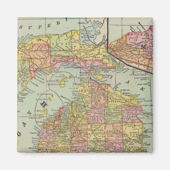 Aimant Michigan 3 (Devant)