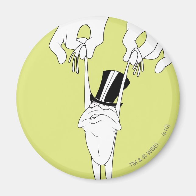 Aimant Michigan J. Frog avec aide (Devant)