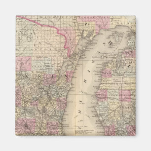 Aimant Michigan, Wisconsin