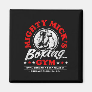 Aimant Mighty Mick's Boxing Gym Clic les années 70 Philad