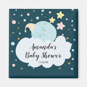 Aimant MIGNON de faveur de baby shower de lune