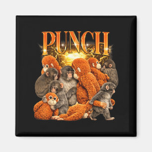 Aimant Mignon Punch Le Singe Câlin Peluche