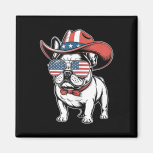 Aimant Mignonne Français Bulldog Funny Chien Usa American