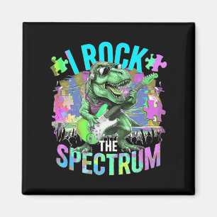 Aimant Mignonne Je Rock Le Spectre Autisme Papa Paix Amou