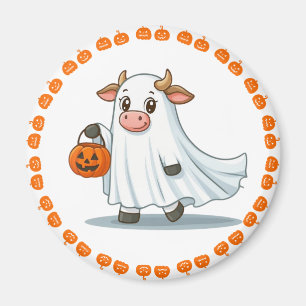 Aimant Mignonne, lunatique, vache fantôme