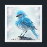 Aimant *~* Mignonne Whimsical Détails Oiseau Bleu AP54 Ar<br><div class="desc">BIRDIE MAGNET Rechercher AP54 pour des articles similaires - Energie Enhanced Whimsical Cute Artistique Unique Original Creative Nature sujet d'art qui est numérique Sweet little Birdie, très détaillé, C'est un seul gros plan d'un Imaginaire Blue bird Illustration qui fait que quelqu'un se sent heureux. Ce Beau Imaginaire Cute Fluffy doux...</div>