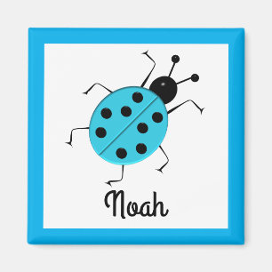 Aimant mignons coccinelles, oreiller à lancer personnali