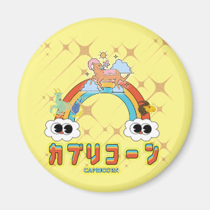 Aimant Mikitiez mignon capricorn arc-en-ciel manga star