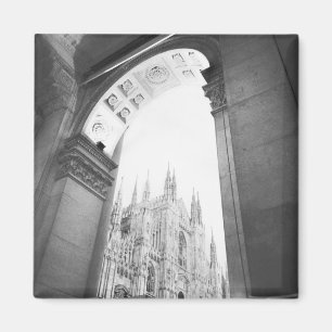 Aimant Milan Italie, Galerie Vue du Duomo