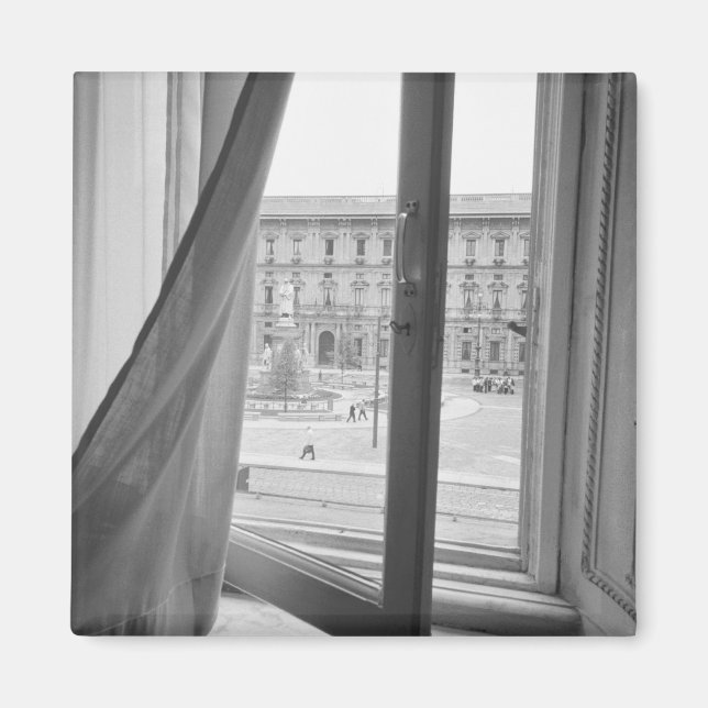 Aimant Milano Italie, vue depuis La Scala Opera Window (Devant)