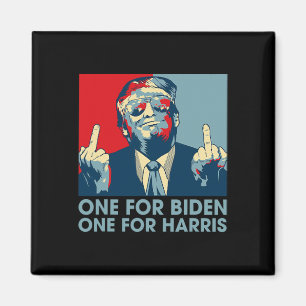 Aimant Milieu Finger Biden Harris Républicain Américain F